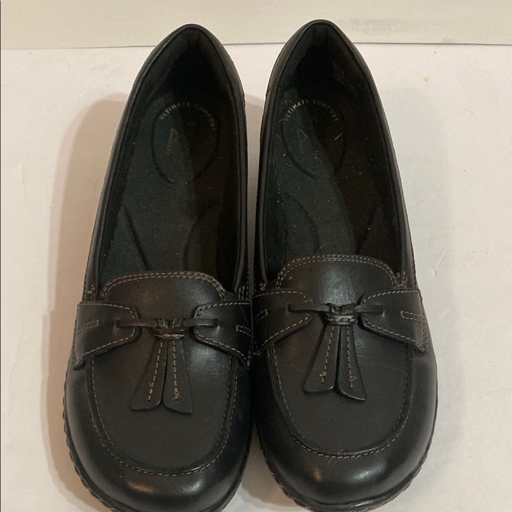 Clarks Women's Sugar Spice Loafer Size 9N dark brown - Picture 2 of 12